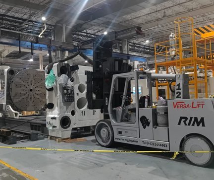 Versa-Lift posicionamiento CNC maquinaria pesada Tijuana AZVIR